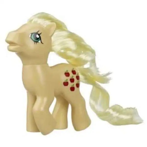 My Little Pony Retro Rainbow Mane 6 Applejack 3-Inch Mini Figure [Loose]