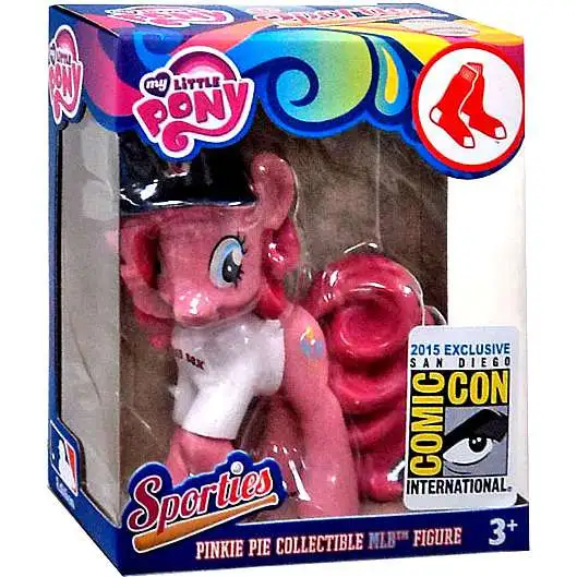 My Little Pony MLB Sporties Pinkie Pie Boston Red Sox Exclusive 3-Inch Collectible Figure