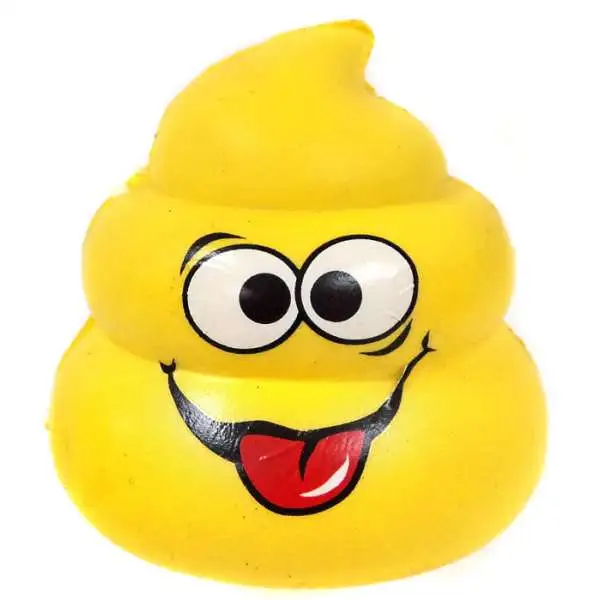Poo Doo Yellow Squeeze Toy
