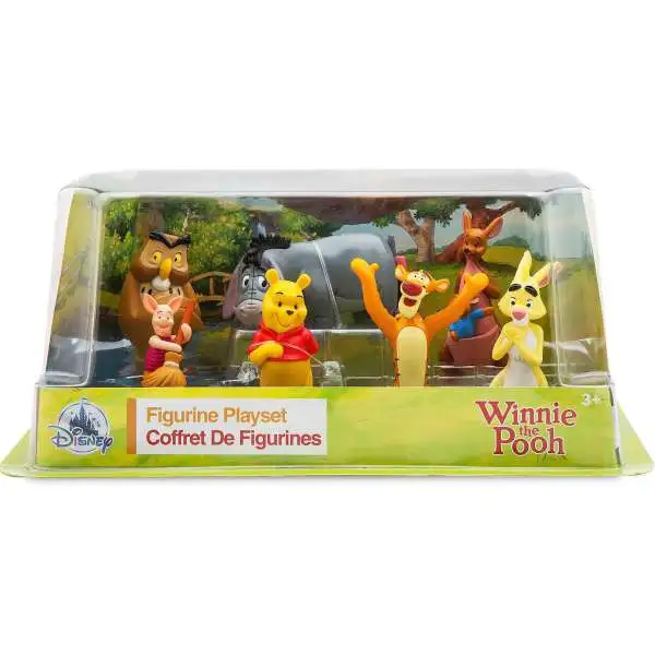 Disney Winnie the Pooh Exclusive 7-Piece PVC Figurine Playset [Damaged Package]