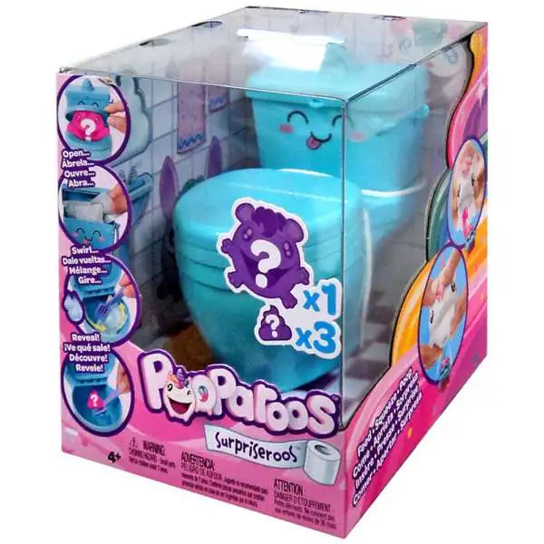 Pooparoos Surpriseroos Toilet Mystery Pack [Blue]