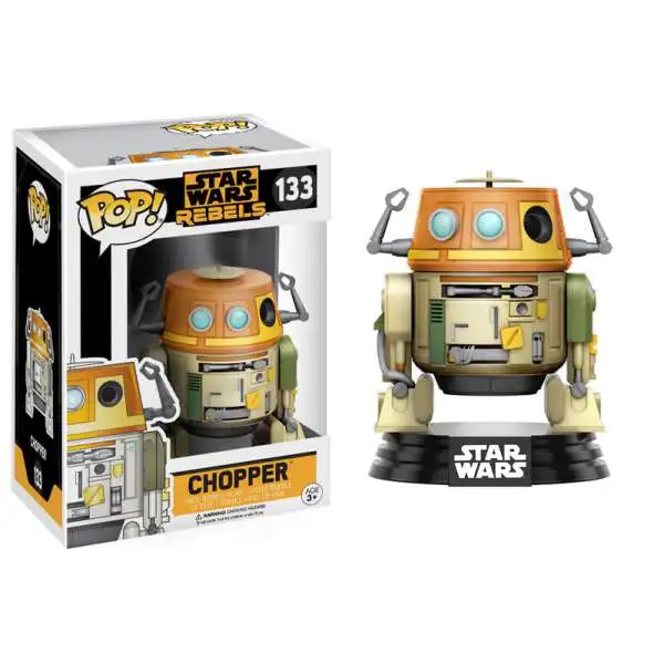 Funko Rebels POP! Star Wars Chopper Vinyl Bobble Head #133 [Damaged Package]