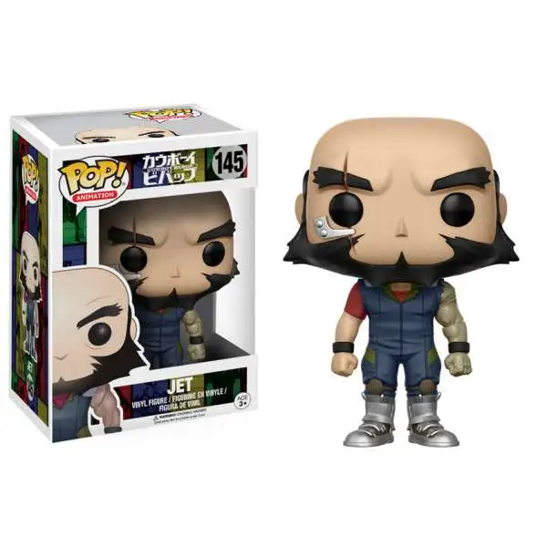 Funko Cowboy Bebop POP! Animation Jet Vinyl Figure #145 [Damaged Package]