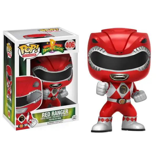 Funko Power Rangers POP! Television Red Ranger Vinyl Figure #406 [Action]