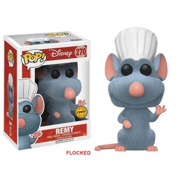 Funko Ratatouille POP! Disney Remy Vinyl Figure #270 [Flocked, Chase Version]