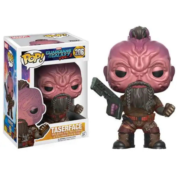 Funko Guardians of the Galaxy Vol. 2 POP! Marvel Taserface Vinyl Bobble Head #206 [Damaged Package]