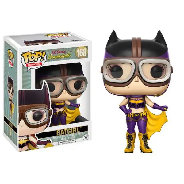 Funko DC Bombshells POP! Heroes Batgirl Vinyl Figure #168 [Bombshells, Damaged Package]
