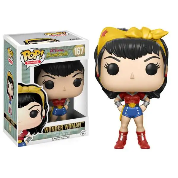 Funko DC Bombshells POP! Heroes Wonder Woman Vinyl Figure #167 [Regular Version]
