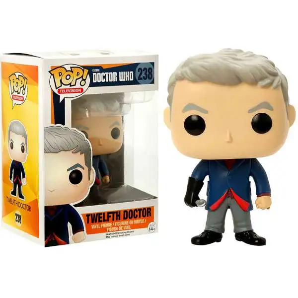Funko Doctor Who POP! Television Twelfth Doctor Exclusive Vinyl Figure #238 [Spoon, Damaged Package]