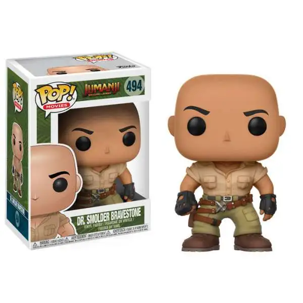 Funko Jumanji: Welcome To The Jungle POP! Movies Dr. Smolder Bravestone Vinyl Figure #494 [Damaged Package]