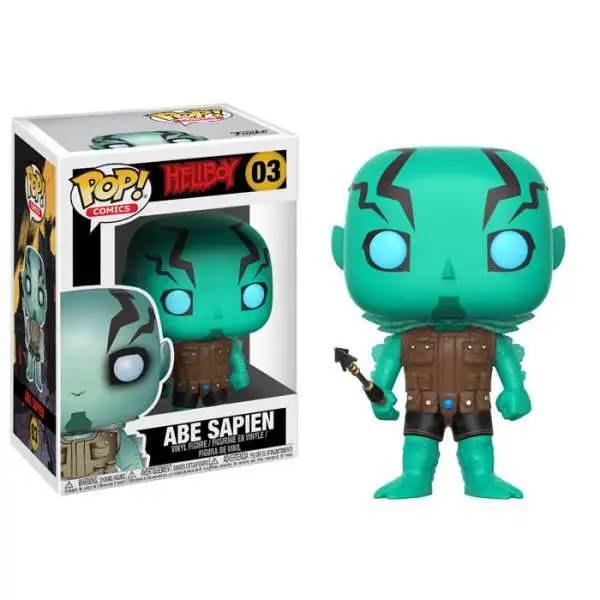 Funko Hellboy POP! Comics Abe Sapien Vinyl Figure #03 [Damaged Package]