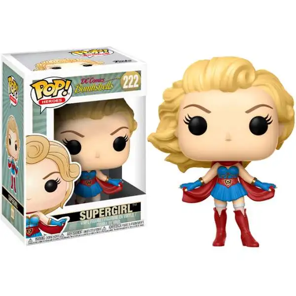 Funko DC Bombshells POP! Heroes Supergirl Vinyl Figure #222