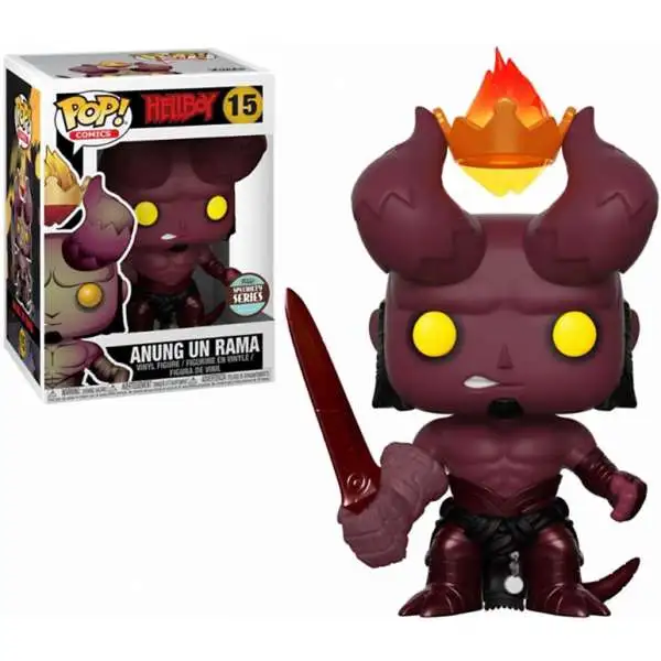 Hellboy with Crown 15 Anung Un Rama Speciality Series NEW !!! Funko POP 