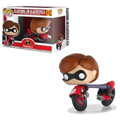 Funko Disney / Pixar Incredibles 2 POP! Rides Elastigirl on Elasticycle Vinyl Figure #45