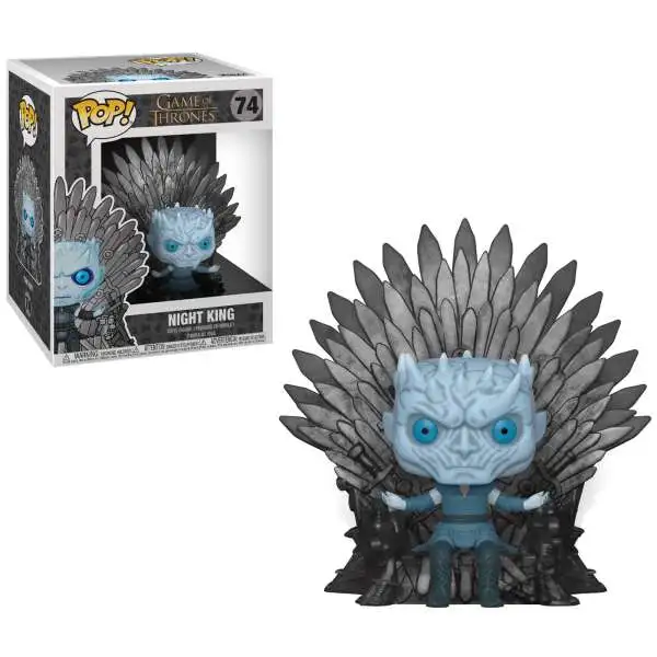 Funko POP! Game of Thrones Night King Deluxe Vinyl Figure #74 [Sitting On Throne, Damaged Package]