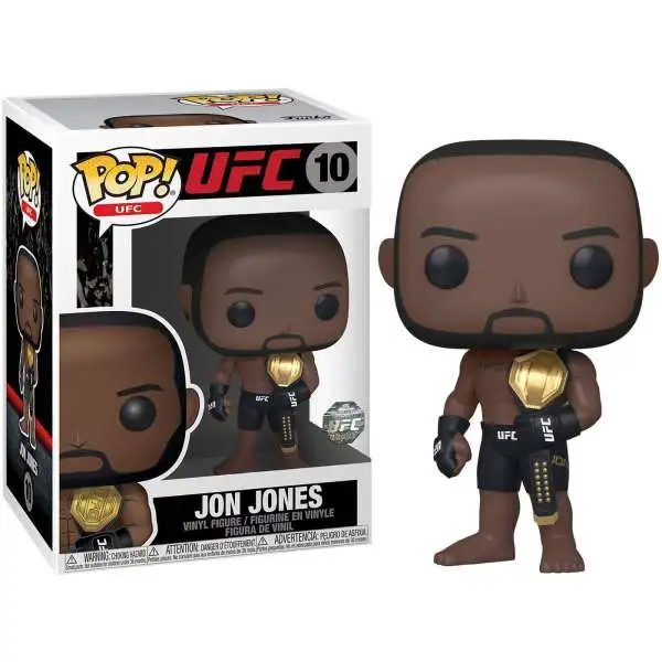 Funko POP! UFC Jon Jones Vinyl Figure #10 [UFC Legacy Championship Belt, Damaged Package]