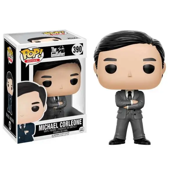 Funko The Godfather POP! Movies Michael Corleone Exclusive Vinyl Figure #390 [Gray Suit, Damaged Package]