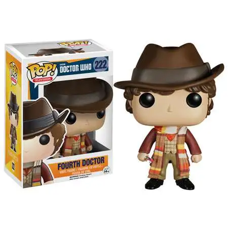 Funko Doctor Who POP! Television Fourth Doctor Vinyl Figure #222