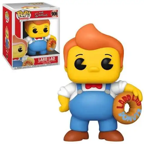 Funko The Simpsons POP! Television Lard Lad 6-Inch Vinyl Figure #906 [Super-Sized]