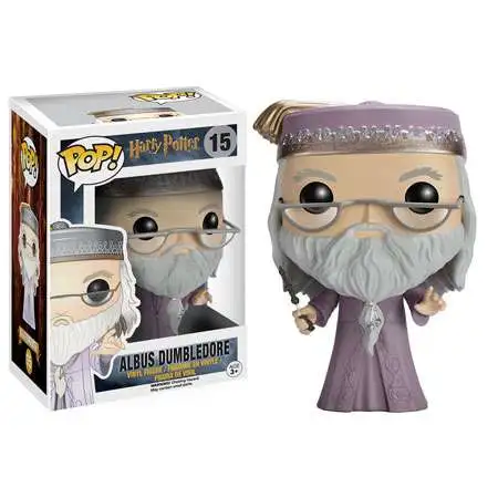Funko Harry Potter POP! Albus Dumbledore Vinyl Figure #15 [Purple Robe, Damaged Package]