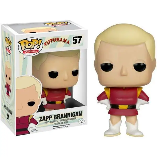 Funko Futurama POP! Animation Zapp Brannigan Vinyl Figure #57 [Damaged Package]