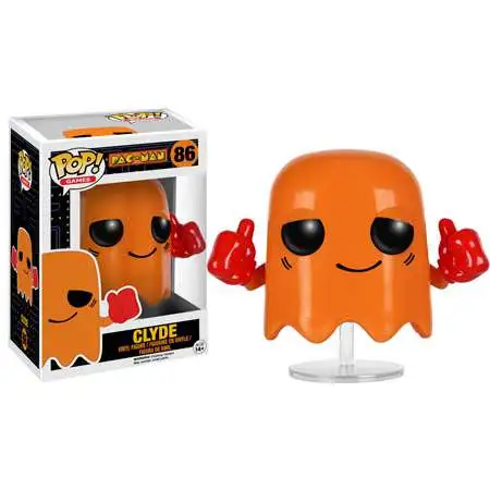 Funko Pac Man POP! Games Clyde Vinyl Figure #86 [Damaged Package]