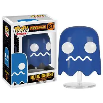 Funko Pac Man POP! Games Blue Ghost Vinyl Figure #87 [Damaged Package]