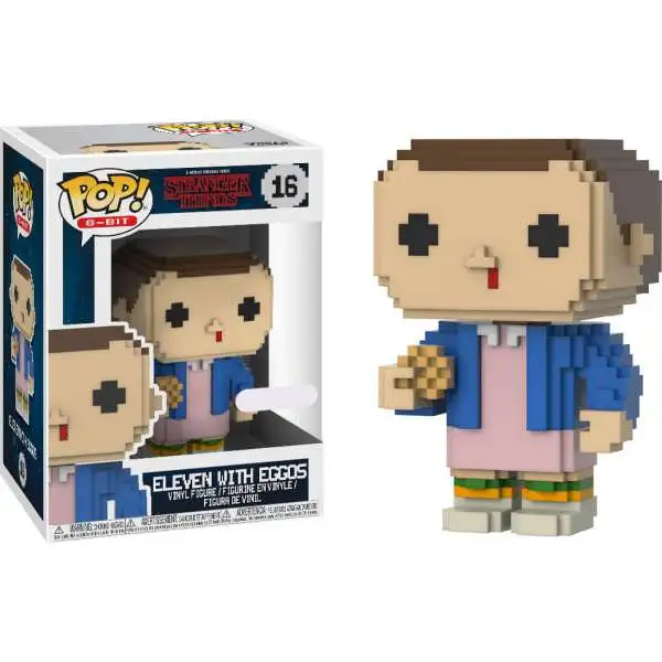 Funko Stranger Things POP! 8-Bit Eleven with Eggos Exclusive Vinyl Figure [Damaged Package]