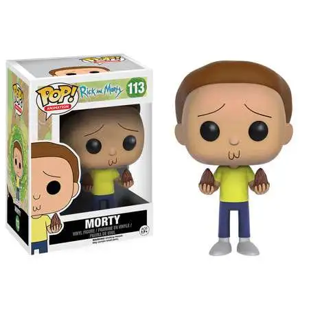 Funko Rick & Morty POP! Animation Morty Vinyl Figure #113 [Damaged Package]