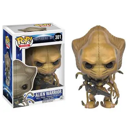 Funko Independence Day: Resurgence POP! Movies Alien Warrior Vinyl Figure #301 [Resurgence, Damaged Package]