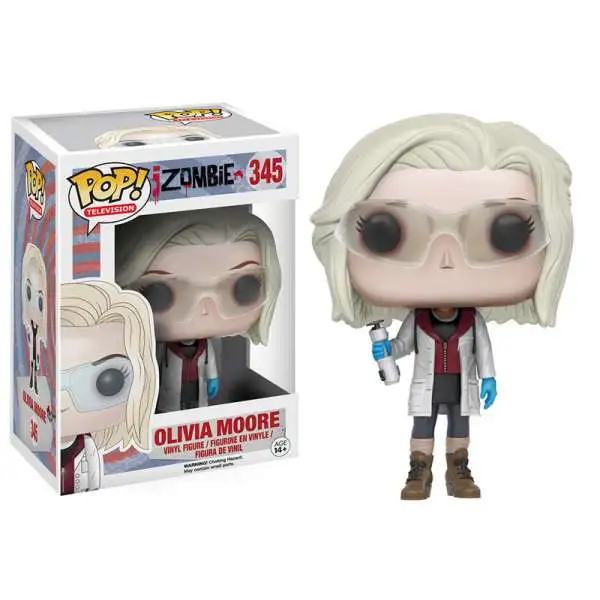 Funko iZombie POP! Television Olivia Moore Vinyl Figure #345 [Glasses, Damaged Package]