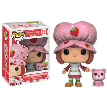 Funko POP! Animation Strawberry Shortcake & Custard Vinyl Figure #131