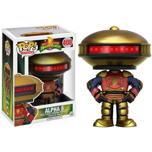 Funko Power Rangers POP! Television Alpha 5 Exclusive Vinyl Figure #408