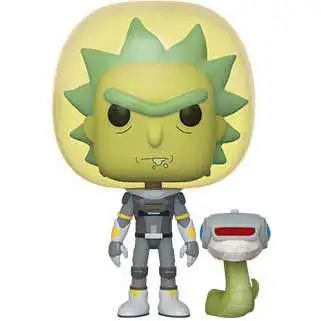 Funko Rick & Morty POP! Animation Space Suit Rick Vinyl Figure [with Snake, Loose]