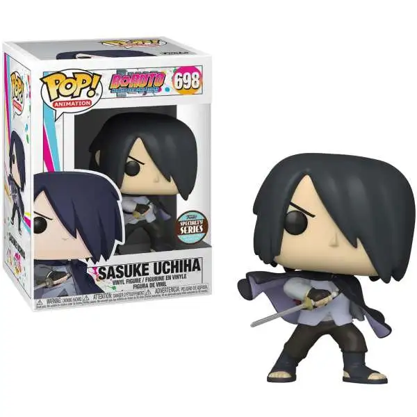 Funko Boruto Naruto Next Generations Pop! Animation Sasuke Uchiha Exclusive Specialty Series Vinyl Figure [Caped, 1 Arm, Damaged Package]