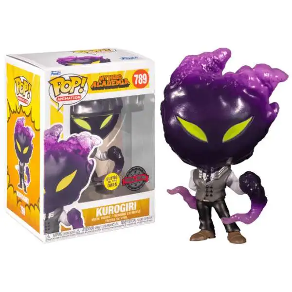 Funko My Hero Academia POP! Animation Kurogiri Exclusive Vinyl Figure #789 [Glow-in-the-Dark, Special Edition]