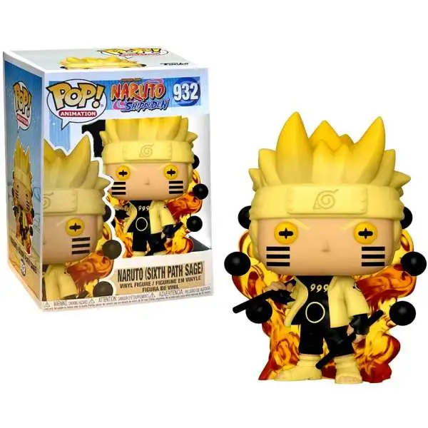 Funko Pop! Naruto (Sixth Path Sage) #932 Glows in the Dark Vinyl MINT