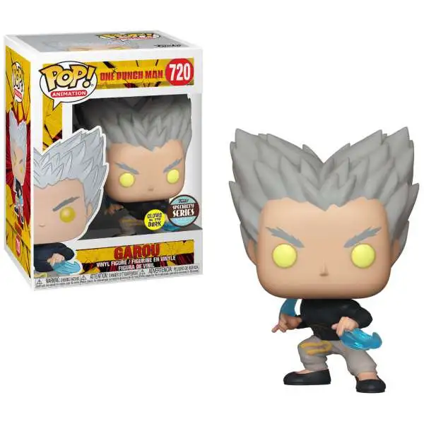 Funko One Punch Man POP! Animation Garou Flowing Water Exclusive Vinyl Figure #720 [Glow-in-the-Dark]