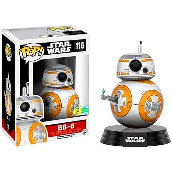Funko The Force Awakens POP! Star Wars BB-8 Exclusive Vinyl Bobble Head #116