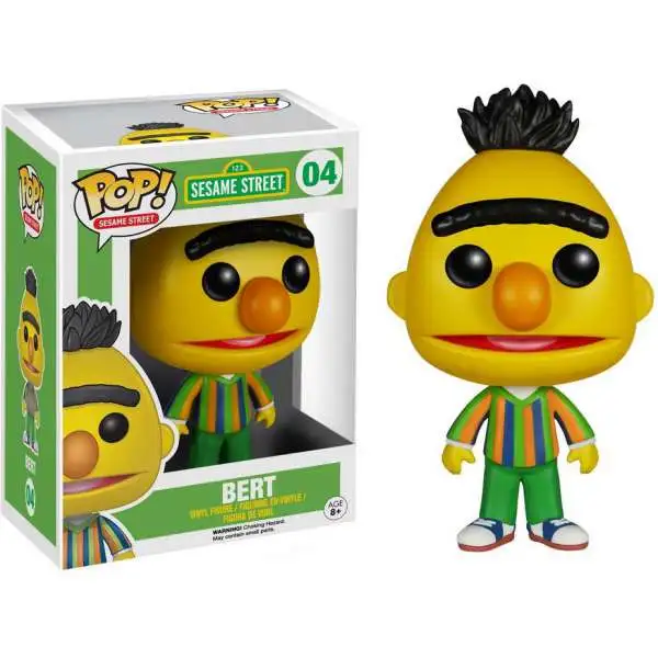 Funko POP! Sesame Street Bert Vinyl Figure #04