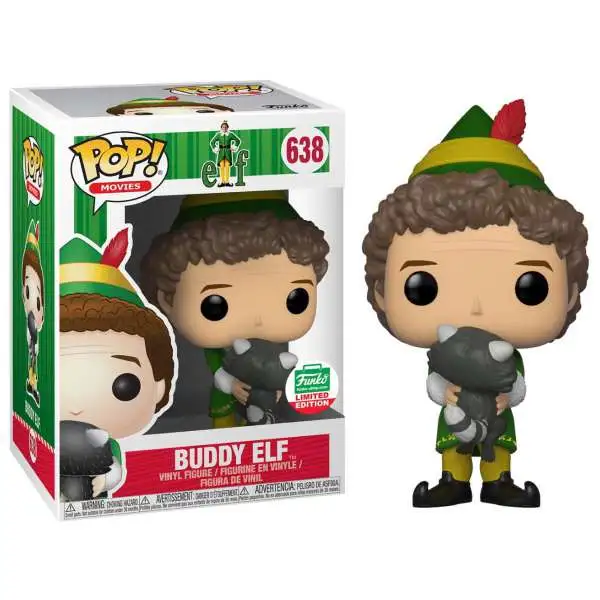 Funko Elf the Movie POP! Movies Buddy the Elf Exclusive Vinyl Figure #638 [with Raccoon]