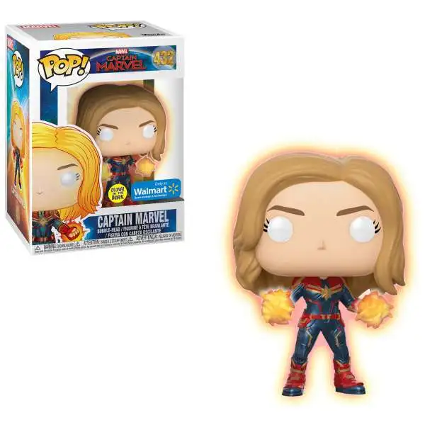 Funko POP! Marvel Captain Marvel Exclusive Vinyl Figure #432 [Damaged Package]