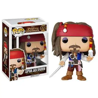 Funko Pirates of the Caribbean POP! Disney Captain Jack Sparrow Vinyl Figure #172