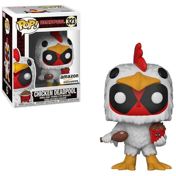 Funko POP! Marvel Chicken Deadpool Exclusive Vinyl Bobble Head #323