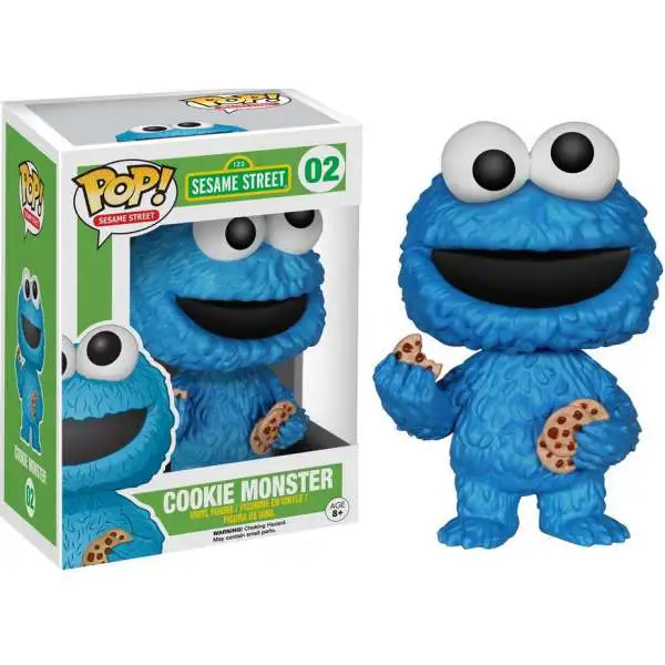 Funko POP! Sesame Street Cookie Monster Vinyl Figure #02 [Damaged Package]