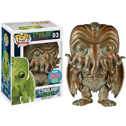 Funko POP! Books Cthulhu (Patina) Exclusive Vinyl Figure #03 [Damaged Package]