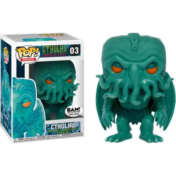 Funko POP! Books Cthulhu Exclusive Vinyl Figure #03 [Turquoise, Damaged Package]