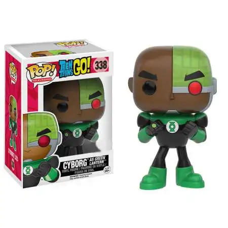 Funko DC Teen Titans Go! POP! Television Cyborg as Green Lantern Vinyl Figure #338