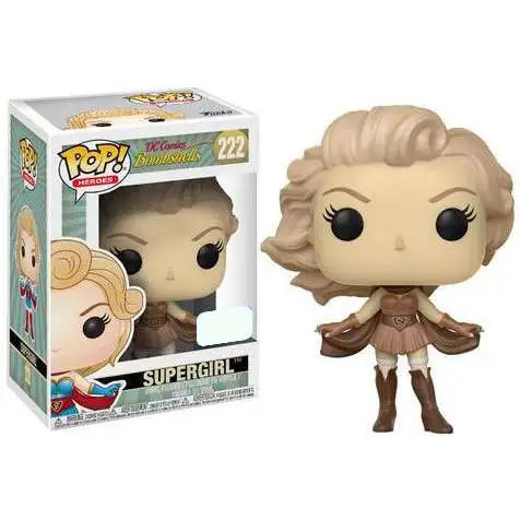 Funko DC Bombshells POP! Heroes Supergirl Exclusive Vinyl Figure #222 [Sepia]