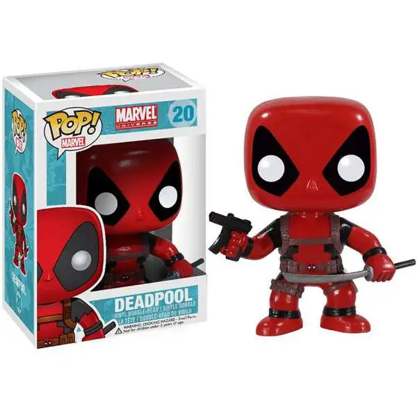 Funko Marvel Universe POP! Marvel Deadpool Vinyl Bobble Head #20 [Loose]